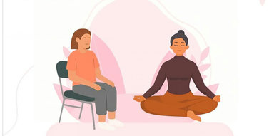 Heartfulness chair yoga and meditation