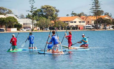 Stand-up paddle boarding